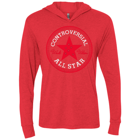 T-Shirts Vintage Red / X-Small All Star Triblend Long Sleeve Hoodie Tee
