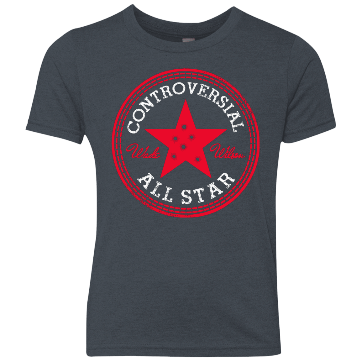 T-Shirts Vintage Navy / YXS All Star Youth Triblend T-Shirt