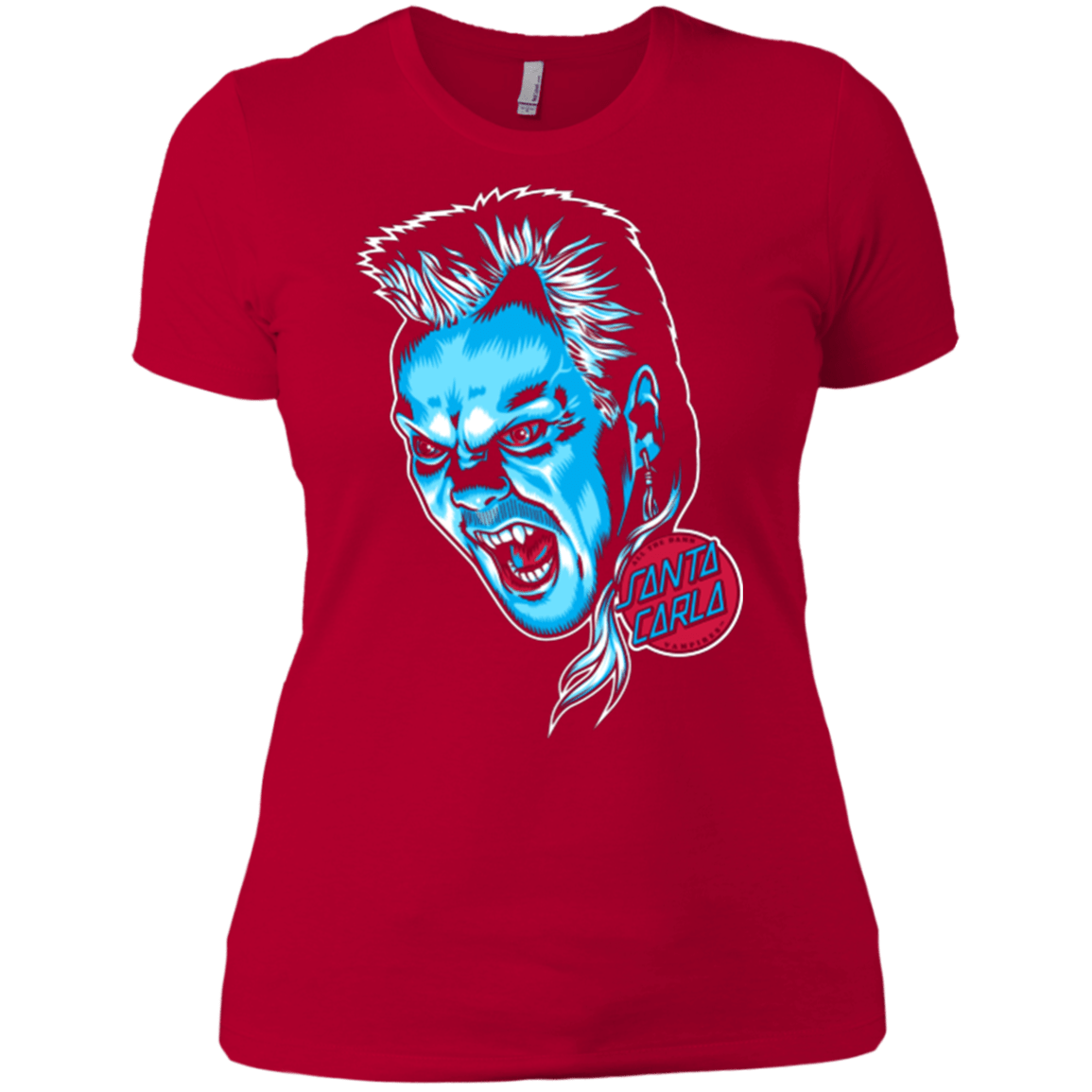 T-Shirts Red / X-Small All The Damn Vampires Women's Premium T-Shirt
