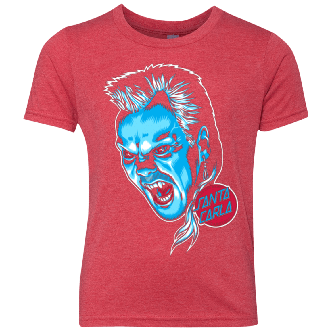 T-Shirts Vintage Red / YXS All The Damn Vampires Youth Triblend T-Shirt