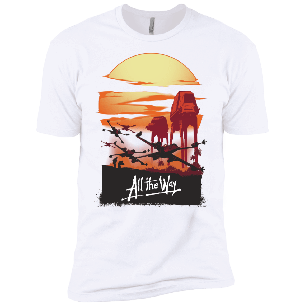 T-Shirts White / YXS All The Way Boys Premium T-Shirt