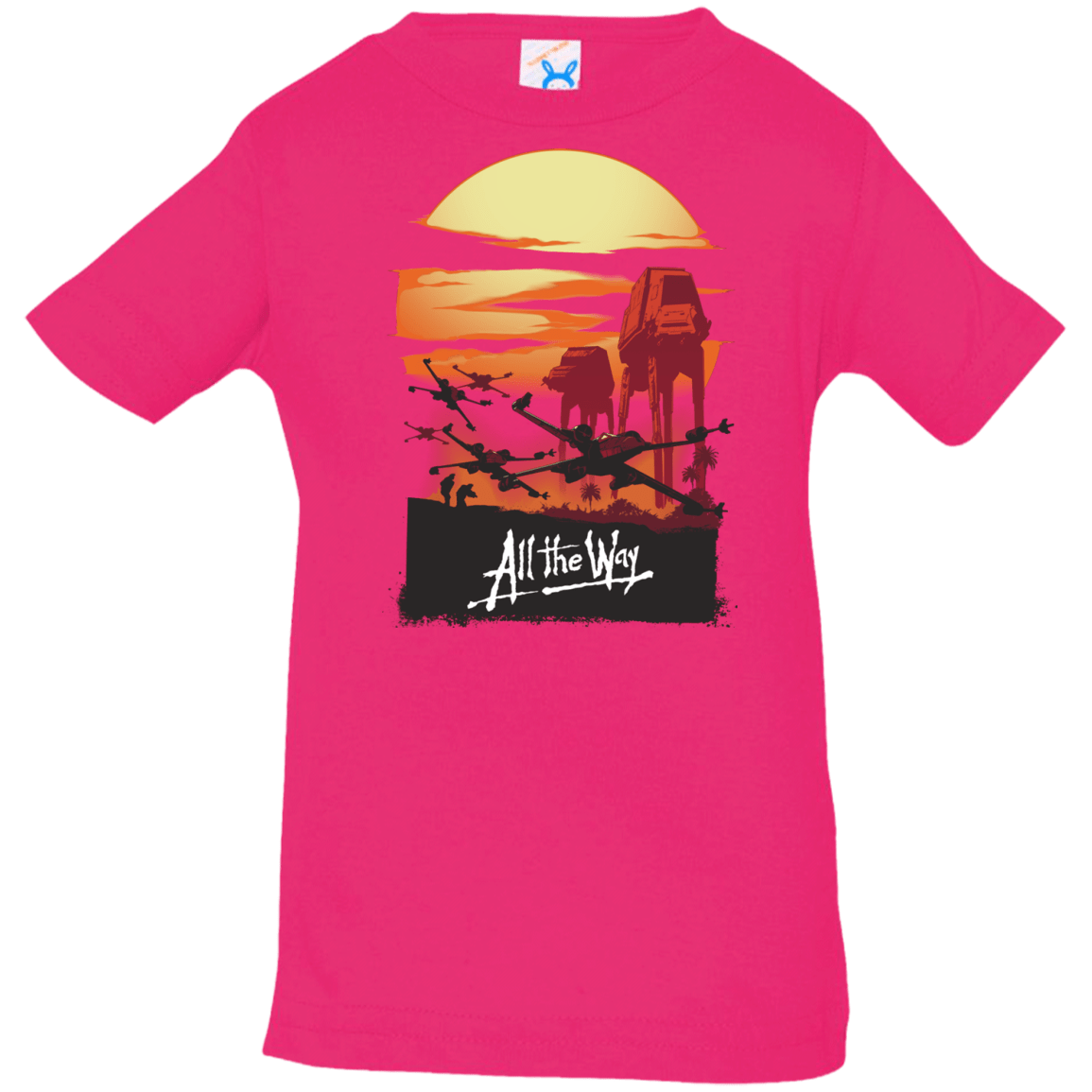 T-Shirts Hot Pink / 6 Months All The Way Infant Premium T-Shirt