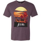 T-Shirts Vintage Purple / Small All The Way Men's Triblend T-Shirt