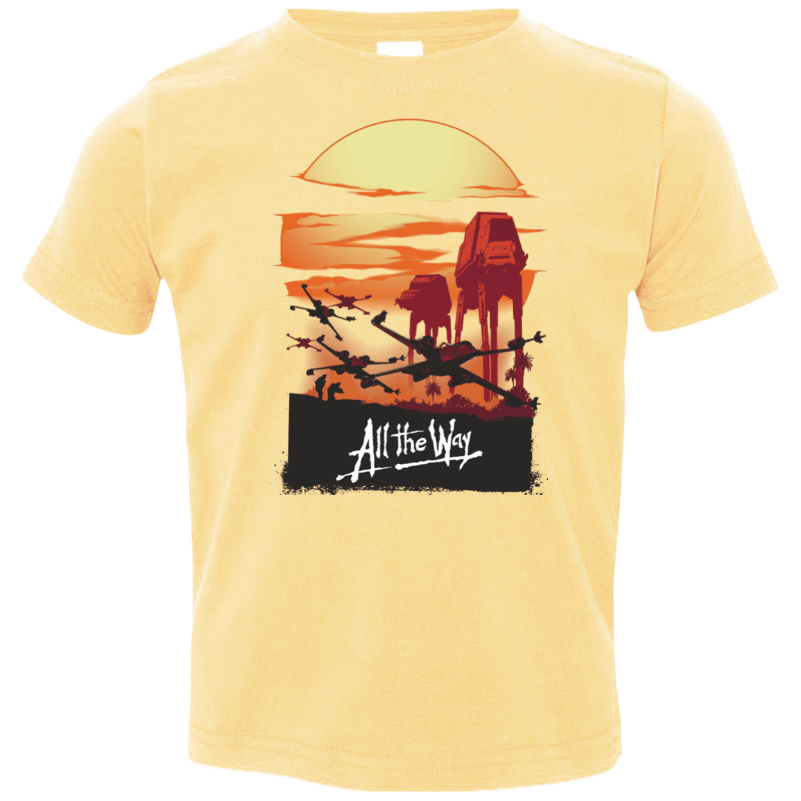 T-Shirts Butter / 2T All The Way Toddler Premium T-Shirt