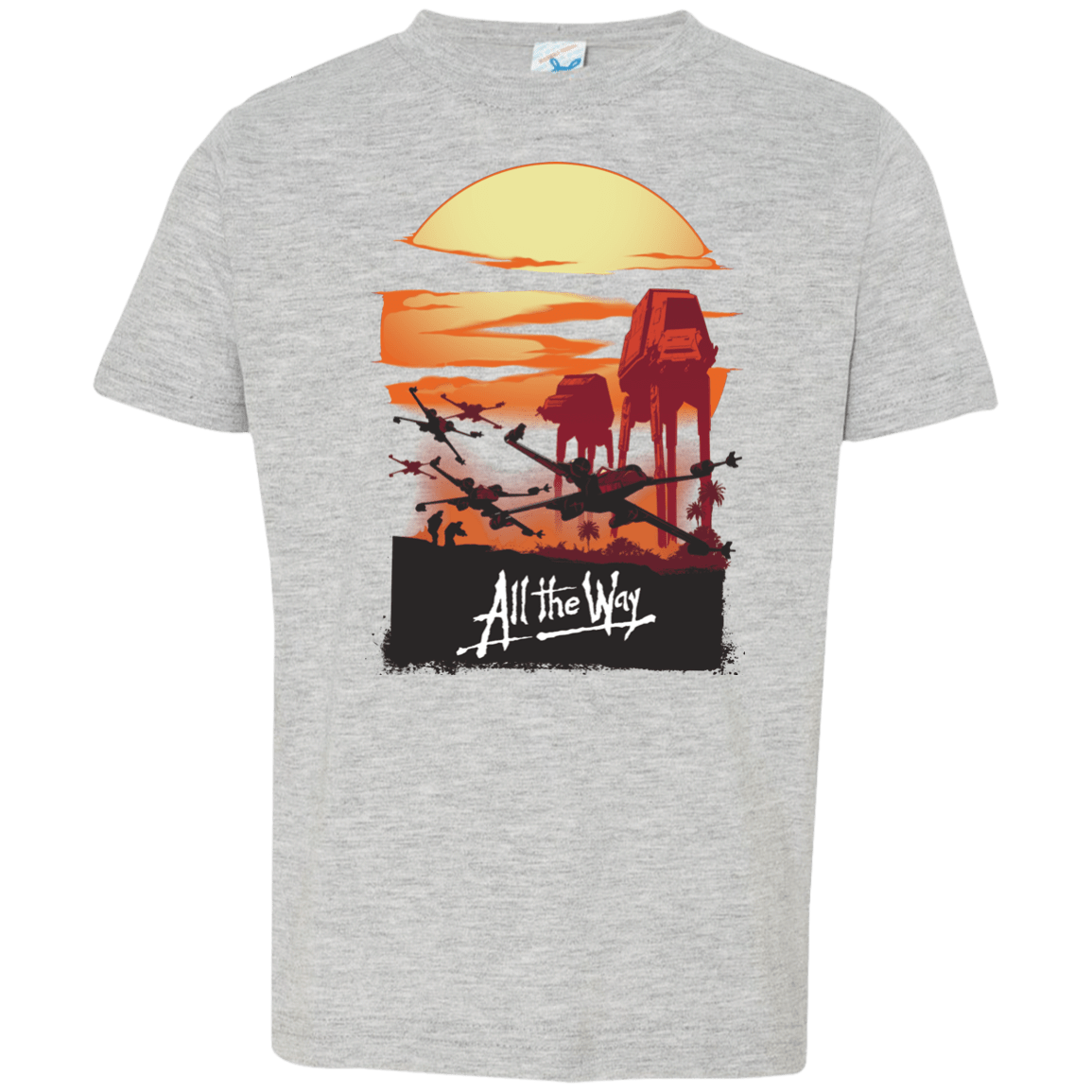 T-Shirts Heather / 2T All The Way Toddler Premium T-Shirt