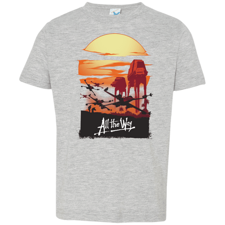 T-Shirts Heather / 2T All The Way Toddler Premium T-Shirt