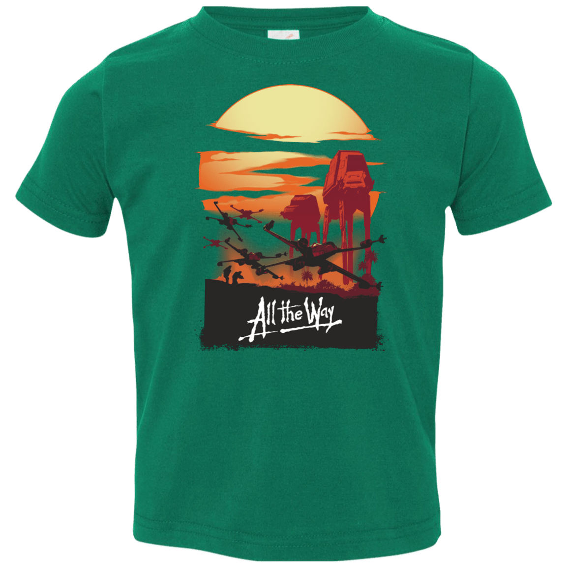 T-Shirts Kelly / 2T All The Way Toddler Premium T-Shirt