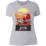 T-Shirts Heather Grey / X-Small All The Way Women's Premium T-Shirt