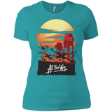 T-Shirts Tahiti Blue / X-Small All The Way Women's Premium T-Shirt