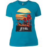 T-Shirts Turquoise / X-Small All The Way Women's Premium T-Shirt