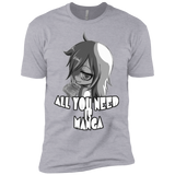 T-Shirts Heather Grey / YXS All You Need is Manga Boys Premium T-Shirt