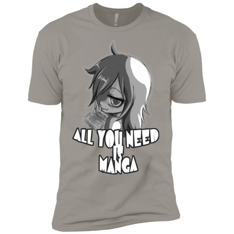 T-Shirts Light Grey / YXS All You Need is Manga Boys Premium T-Shirt