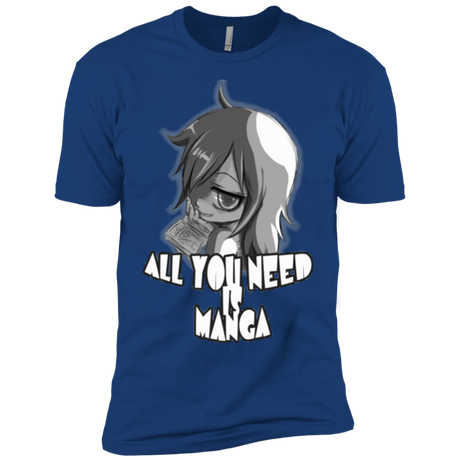 T-Shirts Royal / YXS All You Need is Manga Boys Premium T-Shirt