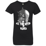 T-Shirts Black / YXS All You Need is Manga Girls Premium T-Shirt