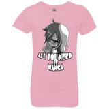 T-Shirts Light Pink / YXS All You Need is Manga Girls Premium T-Shirt