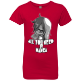 T-Shirts Red / YXS All You Need is Manga Girls Premium T-Shirt