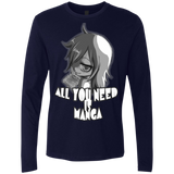 T-Shirts Midnight Navy / Small All You Need is Manga Men's Premium Long Sleeve