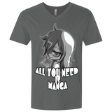 T-Shirts Heavy Metal / X-Small All You Need is Manga Men's Premium V-Neck