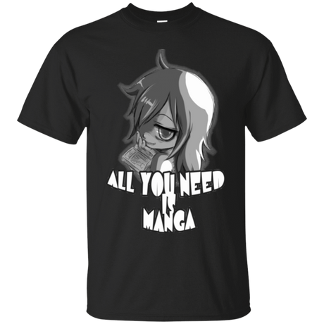 T-Shirts Black / Small All You Need is Manga T-Shirt
