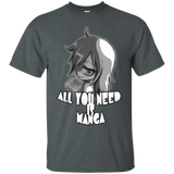 T-Shirts Dark Heather / Small All You Need is Manga T-Shirt