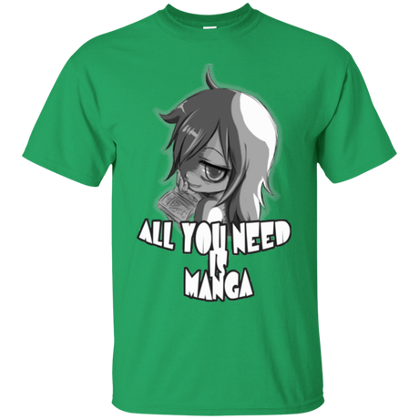 T-Shirts Irish Green / Small All You Need is Manga T-Shirt