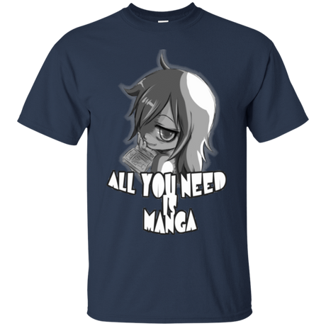 T-Shirts Navy / Small All You Need is Manga T-Shirt