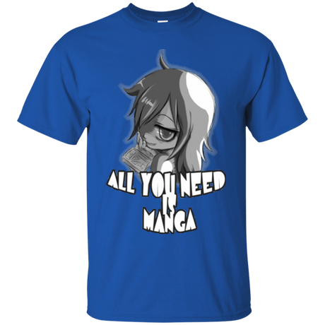 T-Shirts Royal / Small All You Need is Manga T-Shirt