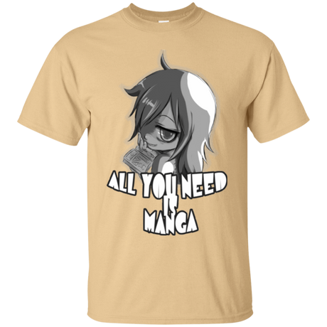 T-Shirts Vegas Gold / Small All You Need is Manga T-Shirt