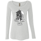 T-Shirts Heather White / Small All You Need is Manga Women's Triblend Long Sleeve Shirt