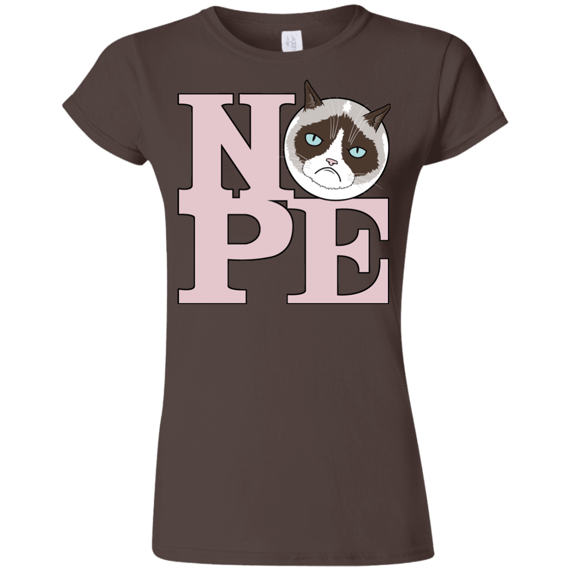 T-Shirts Dark Chocolate / S All You Need is NOPE Junior Slimmer-Fit T-Shirt