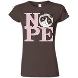 T-Shirts Dark Chocolate / S All You Need is NOPE Junior Slimmer-Fit T-Shirt