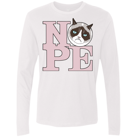 T-Shirts White / S All You Need is NOPE Men's Premium Long Sleeve