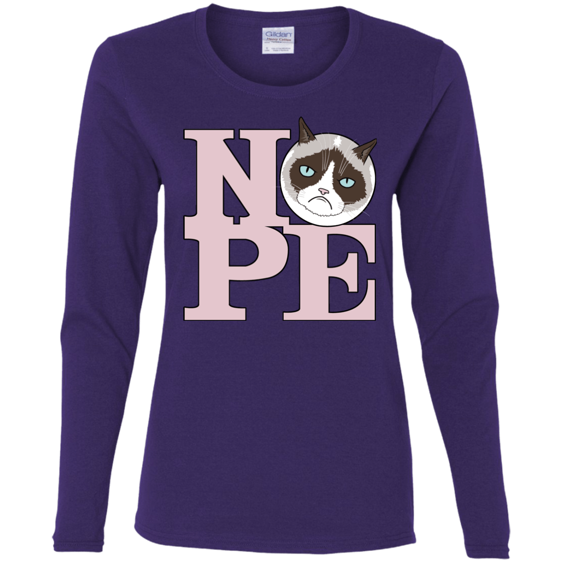 T-Shirts Purple / S All You Need is NOPE Women's Long Sleeve T-Shirt