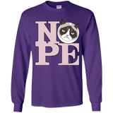 T-Shirts Purple / YS All You Need is NOPE Youth Long Sleeve T-Shirt