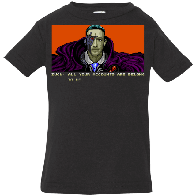 T-Shirts Black / 6 Months All Your Accounts Infant Premium T-Shirt