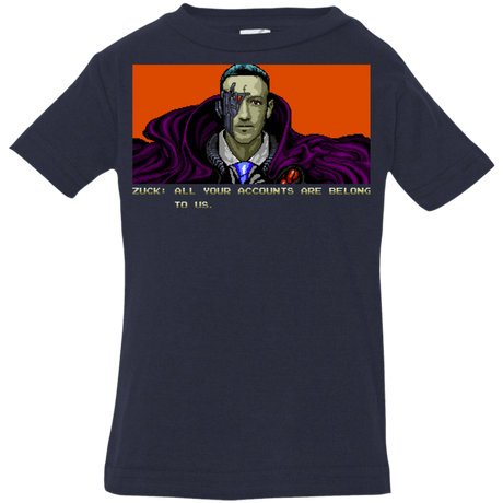 T-Shirts Navy / 6 Months All Your Accounts Infant Premium T-Shirt