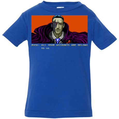 T-Shirts Royal / 6 Months All Your Accounts Infant Premium T-Shirt