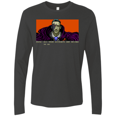 T-Shirts Heavy Metal / S All Your Accounts Men's Premium Long Sleeve