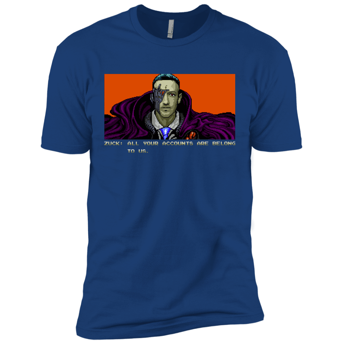 T-Shirts Royal / X-Small All Your Accounts Men's Premium T-Shirt