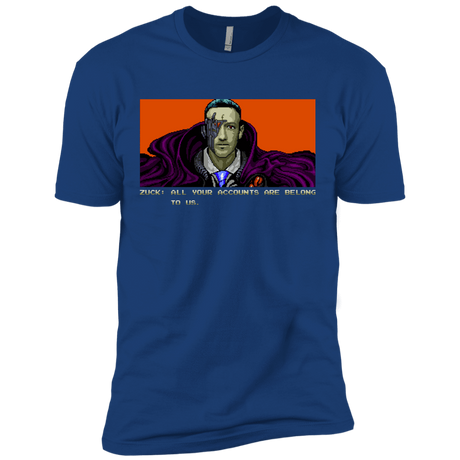 T-Shirts Royal / X-Small All Your Accounts Men's Premium T-Shirt