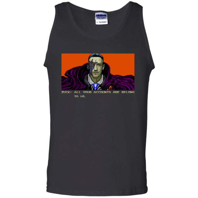 T-Shirts Black / S All Your Accounts Men's Tank Top