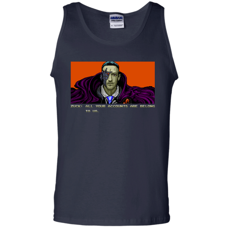 T-Shirts Navy / S All Your Accounts Men's Tank Top