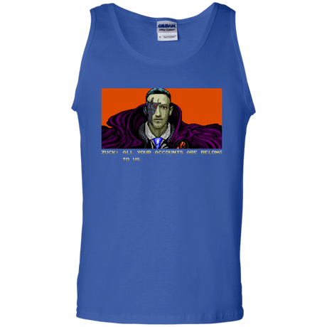 T-Shirts Royal / S All Your Accounts Men's Tank Top