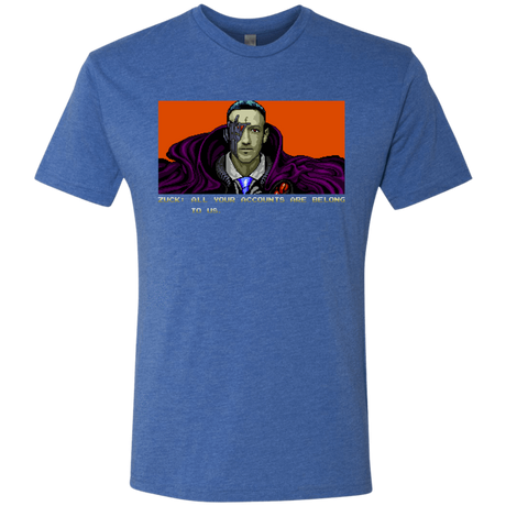 T-Shirts Vintage Royal / S All Your Accounts Men's Triblend T-Shirt