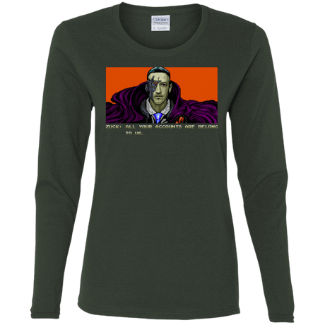 T-Shirts Forest / S All Your Accounts Women's Long Sleeve T-Shirt