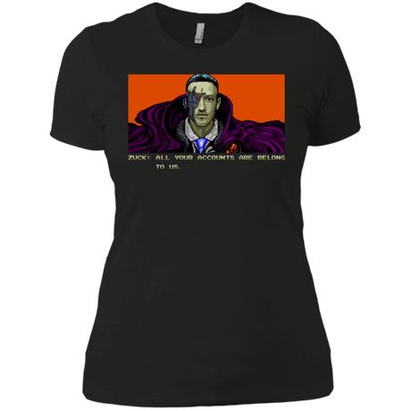 T-Shirts Black / X-Small All Your Accounts Women's Premium T-Shirt