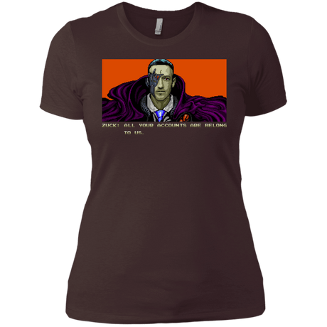 T-Shirts Dark Chocolate / X-Small All Your Accounts Women's Premium T-Shirt