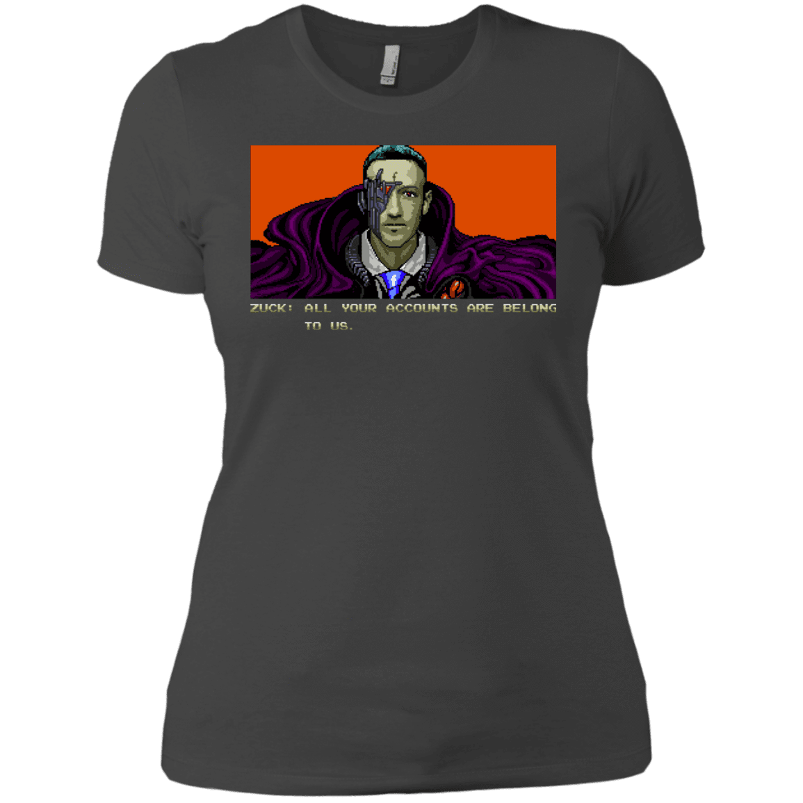 T-Shirts Heavy Metal / X-Small All Your Accounts Women's Premium T-Shirt