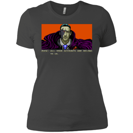 T-Shirts Heavy Metal / X-Small All Your Accounts Women's Premium T-Shirt