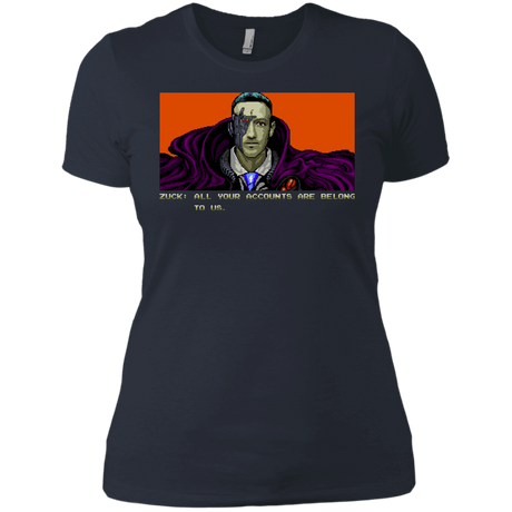 T-Shirts Indigo / X-Small All Your Accounts Women's Premium T-Shirt